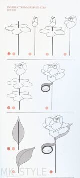 Набор для творчества EnoGreeting Цветы (Розы) FS03